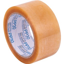 Stylus PP30 Packaging Tape 48mmx75m Clear Pack of 6