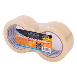 Nachi 0936 Hand Tearable Packaging Tape 48mmx50m Clear Pack of 2