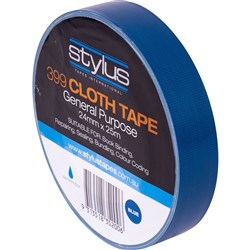 Tape Book Cloth 24mmx25m Blue