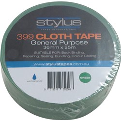 Tape Book Cloth 36mmx25m Green