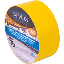 STYLUS 471 FLOOR MARKING TAPE Yellow 48mm x 33m ROLL