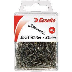 ESSELTE PINS DRESS MAKER 25mm 50gm PACK