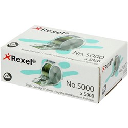 REXEL CARTRIDGE STAPLES For Stella 520E stapler BOX 5000