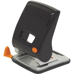 MARBIG LOW FORCE 2 HOLE Punch 30 Sheet Black EACH