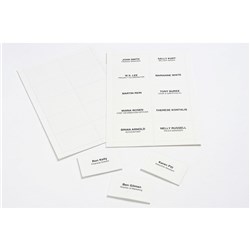 REXEL CONVENTION INSERT CARDS For Holders Pk250