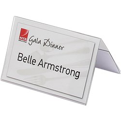 REXEL NAME PLATES Small 92x56mm BOX 50