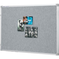 Quartet Penrite Bulletin Board 1200x900mm Aluminium Frame Silver