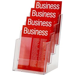 BROCHURE HOLDER A5 4 Tier Free Standing