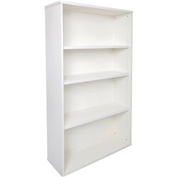 Rapidline Rapid Span Bookcase 3 Adjustable Shelves 900Wx315D x1200mmH White