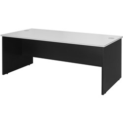 LOGAN DESK W1500mm x D750mm x H730mm White & Ironstone