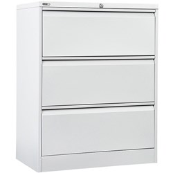 Rapidline GO Lateral Filing Cabinet 3 Drawer 900W x 473D x 1016mmH White China