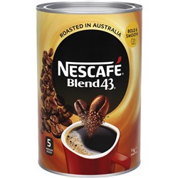 NESCAFE BLEND 43 COFFEE 1kg Tin