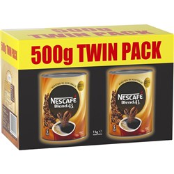 NESCAFE BLEND 43 COFFEE 500gm Twin Pack
