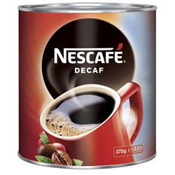 NESCAFE DECAF COFFEE 375gm Tin