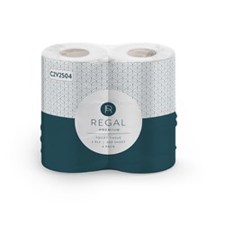 REGAL TOILET ROLLS Premium 2 Ply 250 Sht PK 4