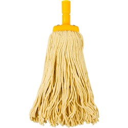 CLEANLINK MOP HEAD Coloured 400gm Yellow