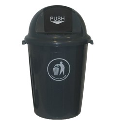 ITALPLAST HEAVY DUTY WASTE BIN Swing Top 80Ltr