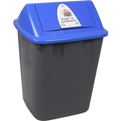 ITALPLAST WASTE SEPARATION BIN Paper and Cardboard 32LT