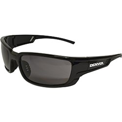 MAXISAFE DENVER SAFETY GLASSES Smoke Lens with Black Frame ctn 12