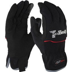 MAXISAFE MECHANICS GLOVES G-Force Rigger Synthetic Glove Medium Ctn 6