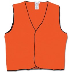 MAXISAFE HI-VIS SAFETY VEST Day Use Orange - 2X Large Class D