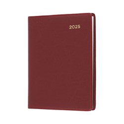 Collins Belmont Pocket Diary Week To View A7 With Pencil Burgundy