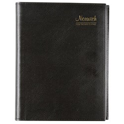 Cumberland Norwich Diary A4 A4 2 Days To Page Black