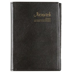 Cumberland Norwich Diary A7 A7 Week To View Black