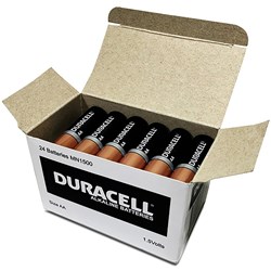 Duracell Coppertop Battery AA Bulk Pack 24pk