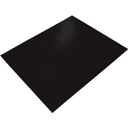 RAINBOW POSTER BOARD Double Sided 510x640mm Black pkt 10