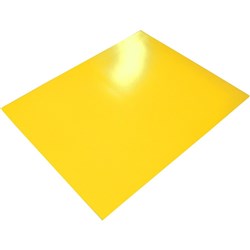 RAINBOW POSTER BOARD Double Sided 510x640mm Yellow each