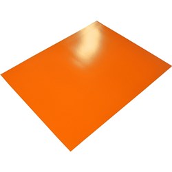 RAINBOW POSTER BOARD Double Sided Orange 510 x 640mm