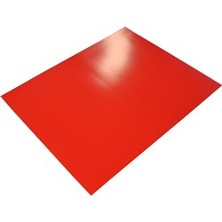 RAINBOW POSTER BOARD Double Sided 510x640mm Red each