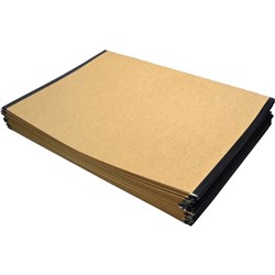 Rainbow A2 250gsm Art Folio Brown Pack 50