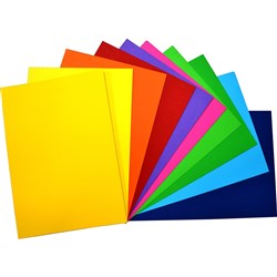 Rainbow Spectrum Board 510x640mm 220gsm  Assorted 20 Sheets