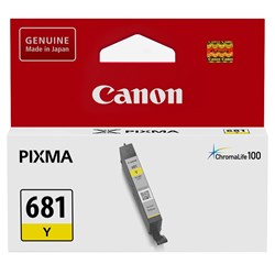 CANON CLI681Y INK CARTRDIGE Yellow