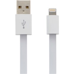 Moki Lightning To USB SyncCharge Cable 90cm White