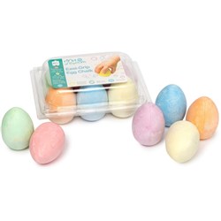 EASI-GRIP EGG CHALK Set of 6