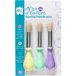 EASI-GRIP PAINT BRUSHES Set of 3