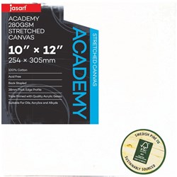 Jasart Academy Canvas Thick Edge 254 x 305mm 10 x 12 inch