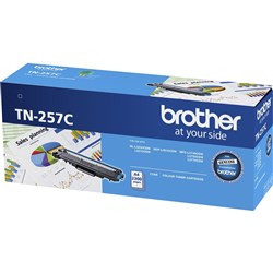 BROTHER TN257 CYAN TONER 2,300pgs