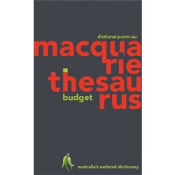 MACQUARIE BUDGET Thesaurus